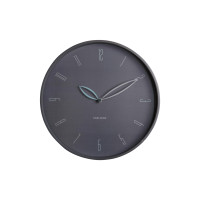 Nástenné hodiny Petals Karlsson KA6012GY, 40cm
